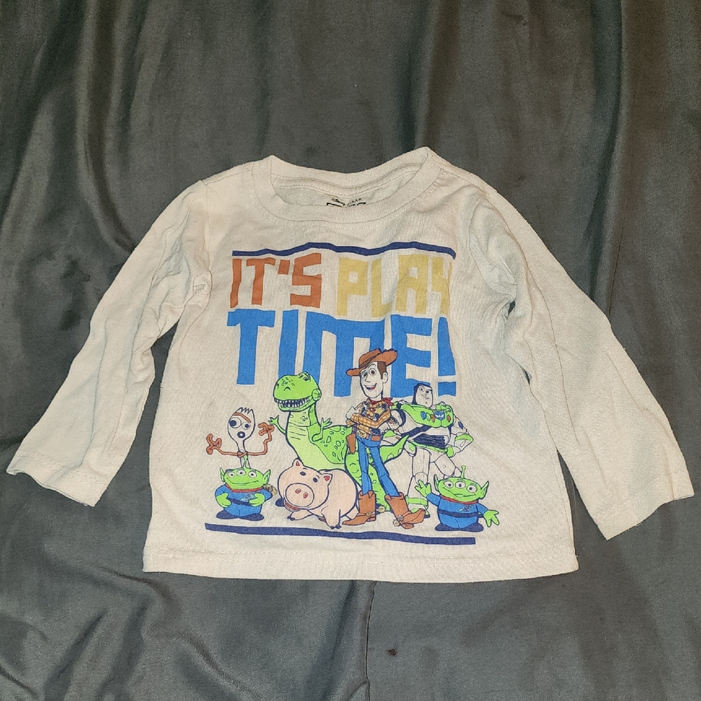 Kids Playtime Graphic Shirt - White